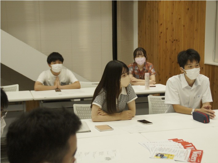 第8期新城市若者議会で市長へ事業報告!