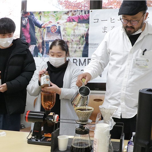 「SDGs新商品開発クラウドファンディング・プロジェクト」学内PR