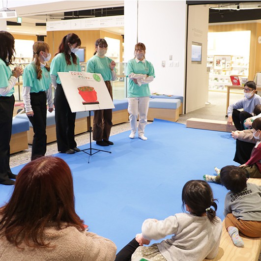 幼児教育・保育科２年生有志、子どもを対象にしたSDGsイベントを実施！