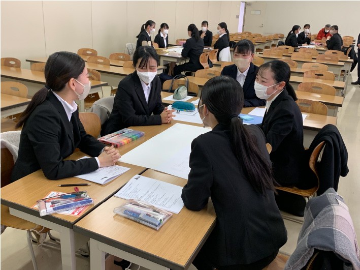面接対策講座実施　キャリアプランニング科