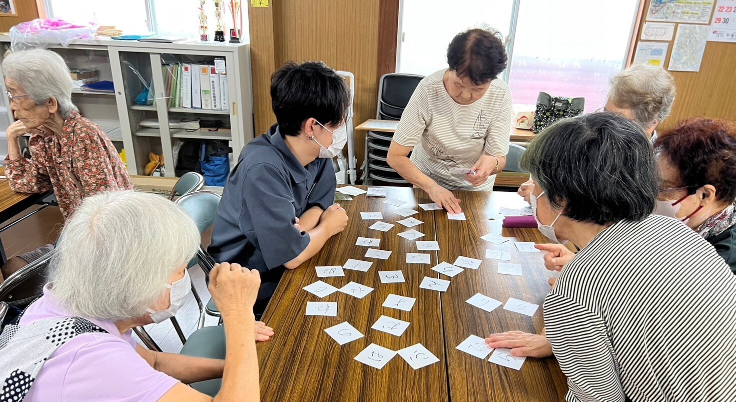 学生プロジェクト☆その1 高齢者サロン