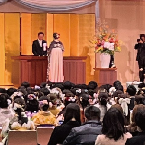 2024年度 学位授与式が執り行われました
