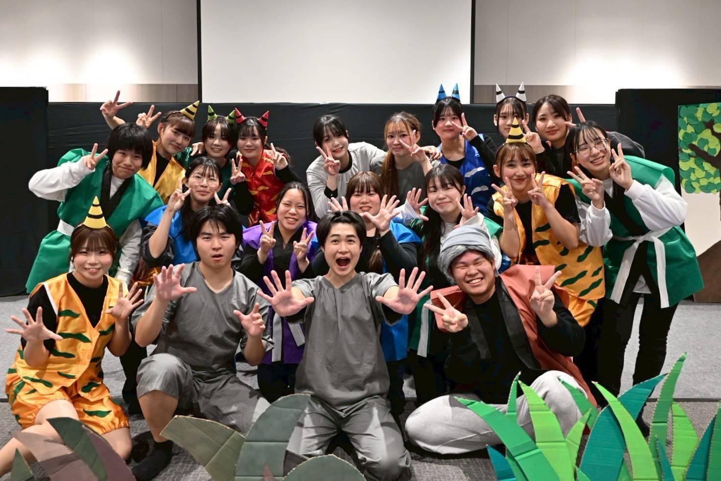 青い空フェスティバル　三学科連携イベント