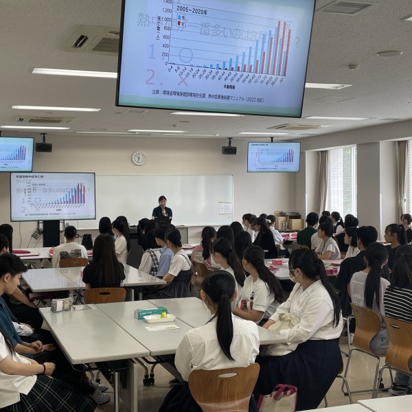 オープンキャンパス　7月　体験授業（在宅看護学）