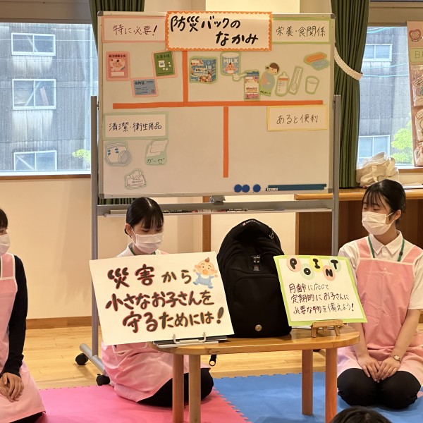 公衆衛生看護学実習　地域住民の方に健康教育を行いました！