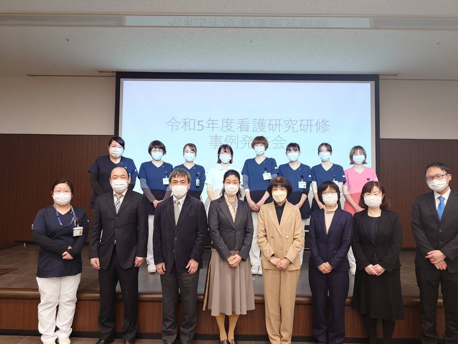 看護学科教員が2023年度豊川市民病院看護研究研修事例発表会に出席しました