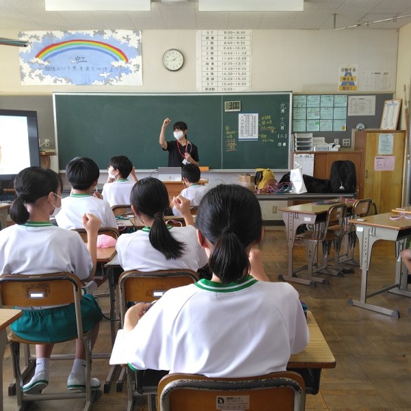 共育の日「在宅医療と介護、福祉を考える会」(新城市)で看護学科の学生がボランティア参加