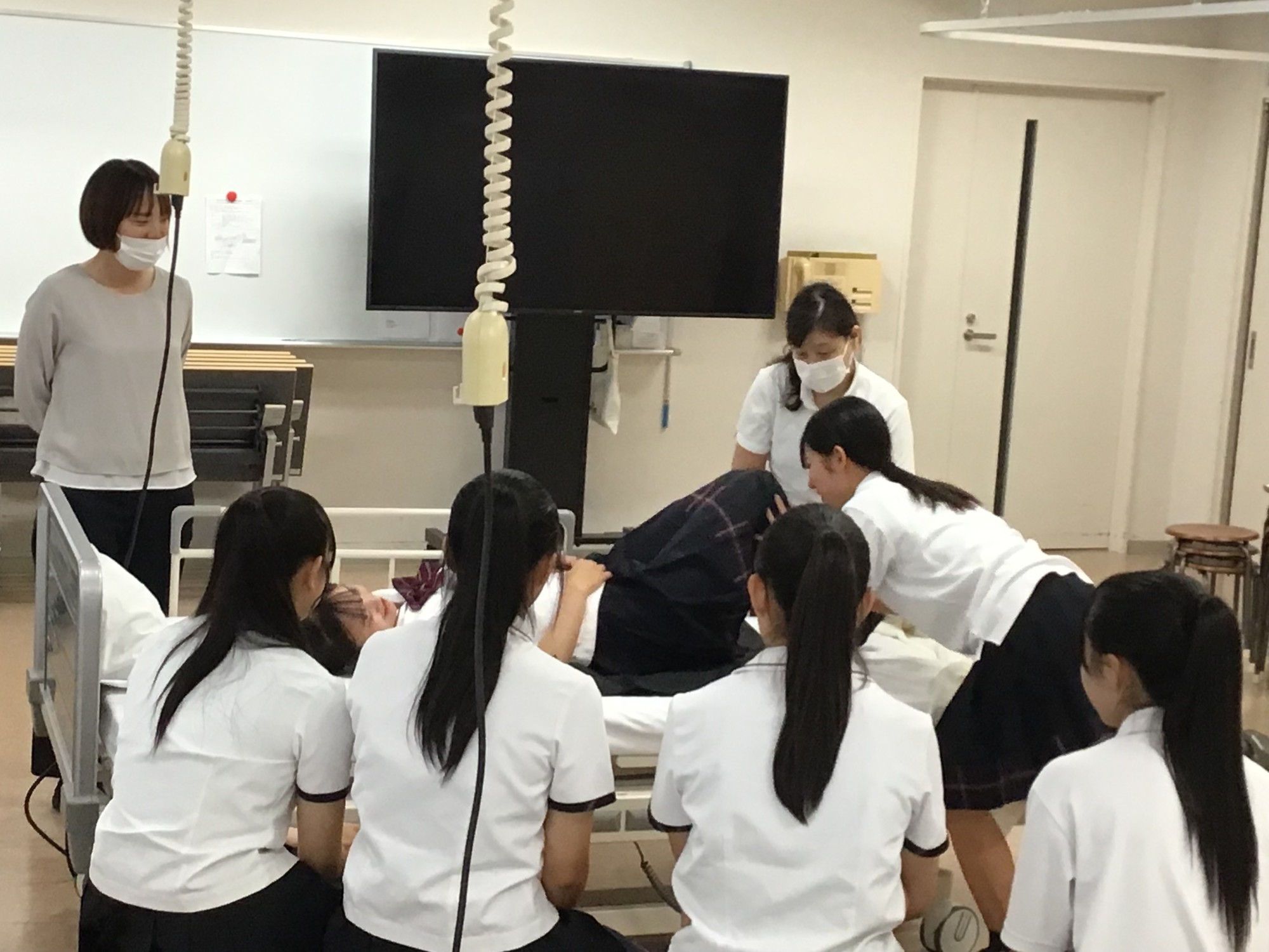 豊川高校大学１日体験講座　看護学科（在宅看護学）