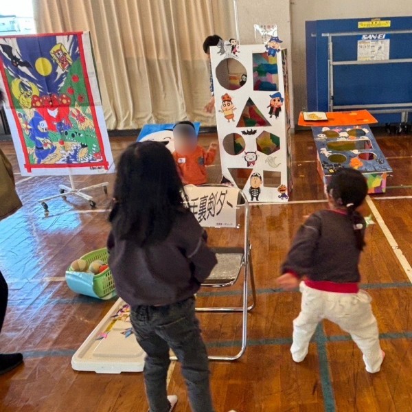 わいワクひろばの遊具の寄贈