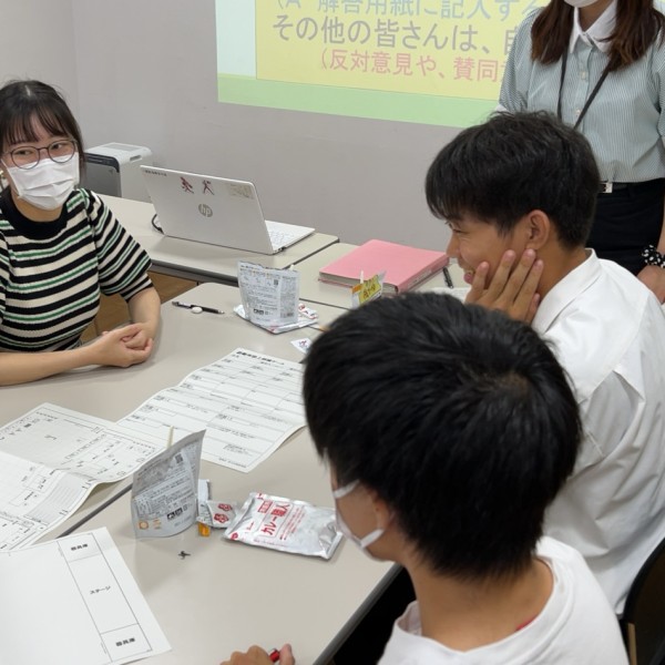 豊橋市「アオハル防災キャンプ」の実施に向けてキャリアプランニング科の学生が実行委員として活動しています。