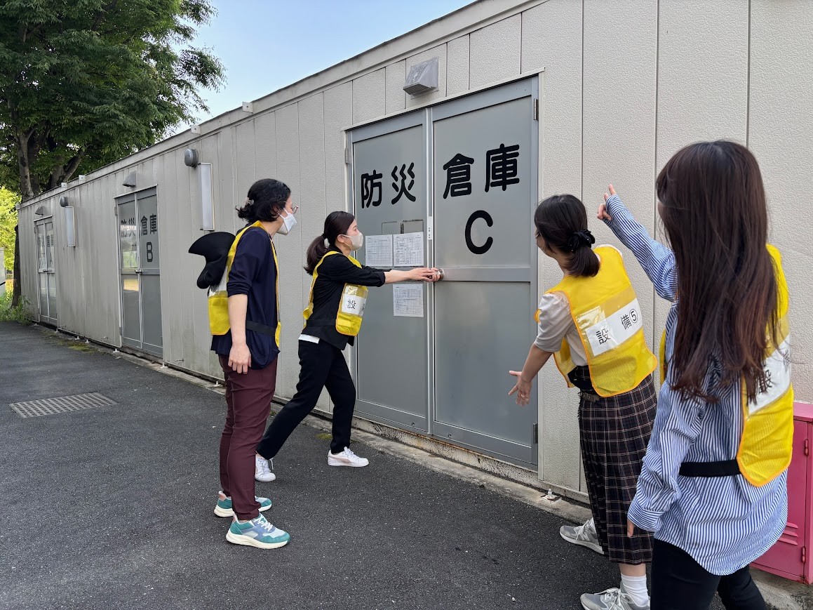 地震・火災に備えた防災訓練を実施