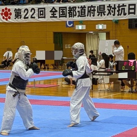 第22回全国都道府県対抗日本拳法大会に本学日本拳法部員が出場、3位になりました。