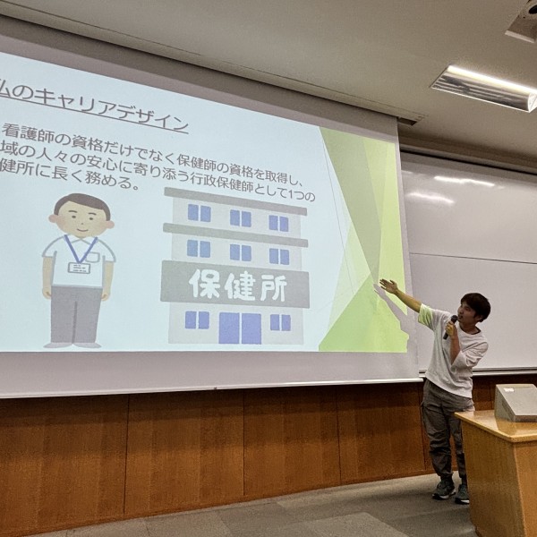 基礎ゼミナールⅡ　キャリアデザイン発表会