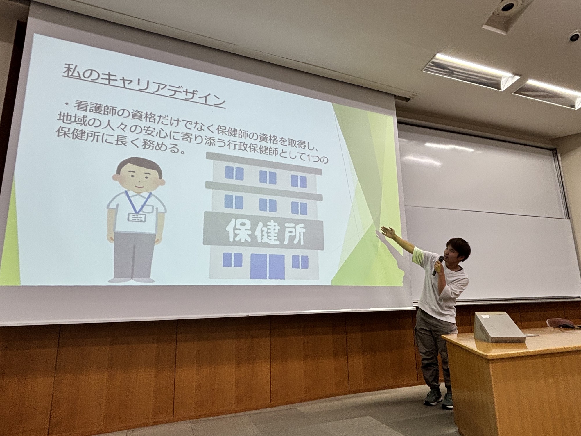 基礎ゼミナールⅡ　キャリアデザイン発表会