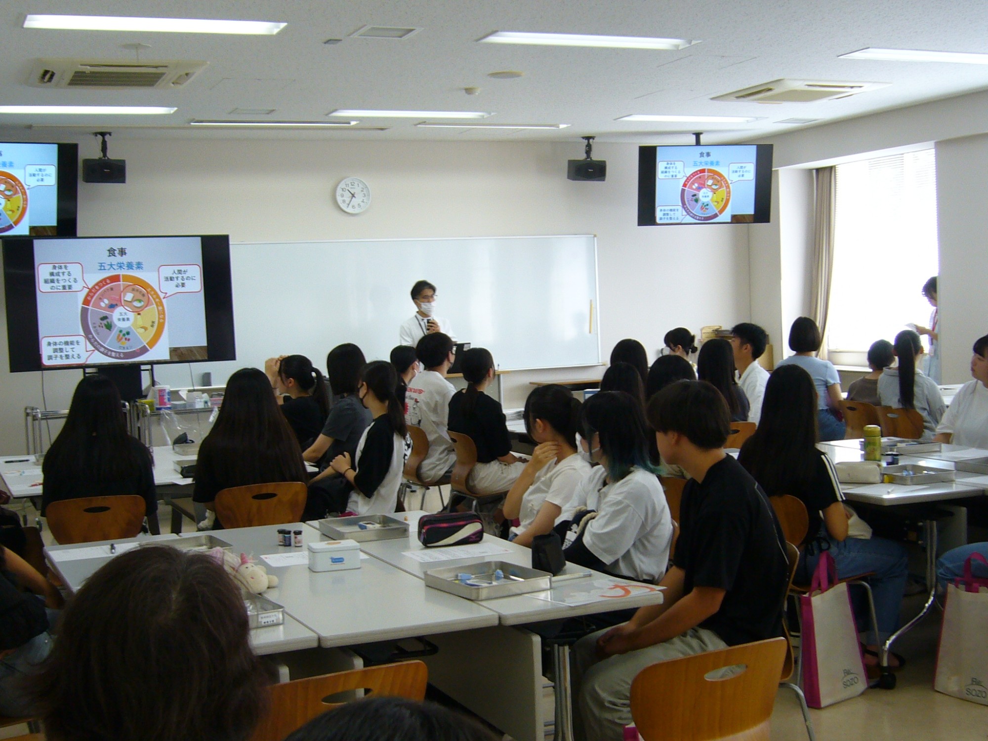 オープンキャンパス8月　体験授業　（慢性看護学）