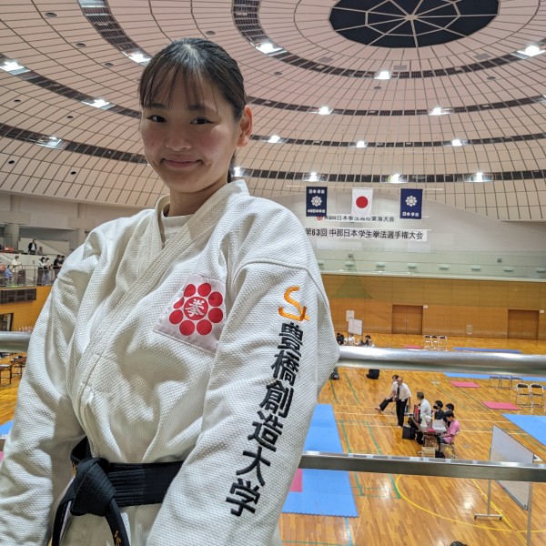 中部日本学生拳法選手権大会(日本拳法)で本学学生が個人戦ベスト4の結果を残しました