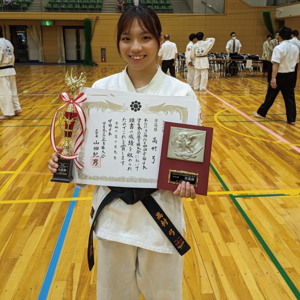 キャリアプランニング科の学生が個人戦準優勝