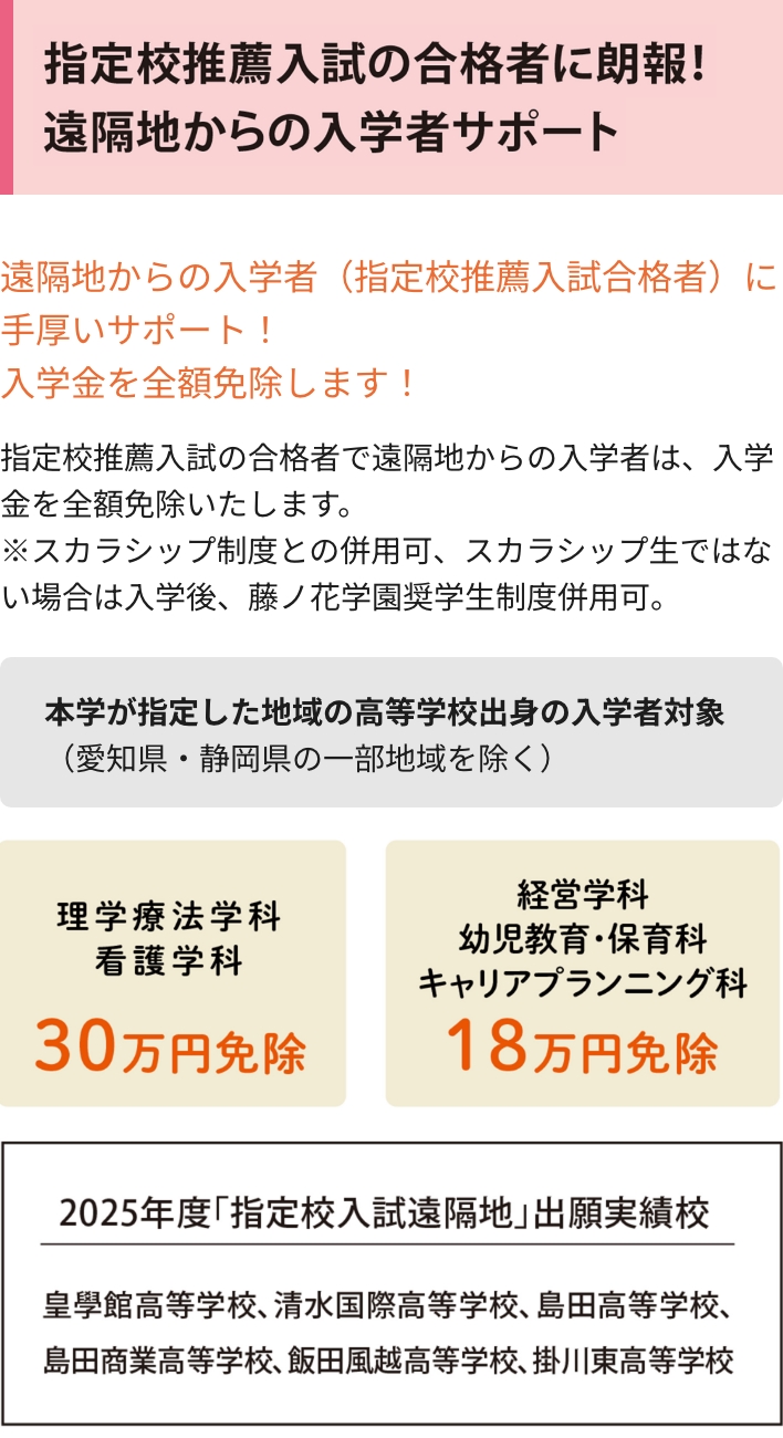 入試日程