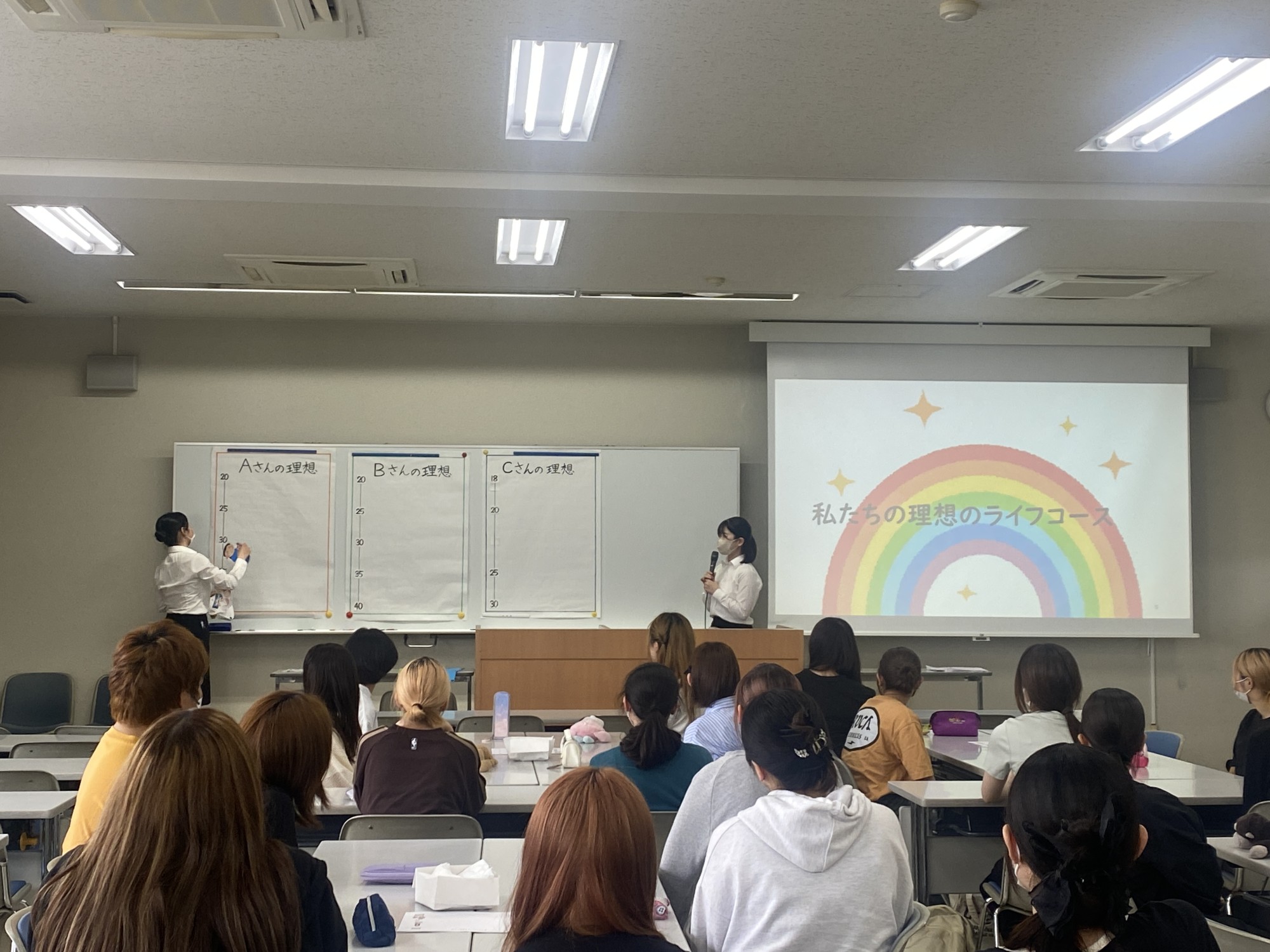 【助産師選択コース3年生による健康教育の授業を開催しました】