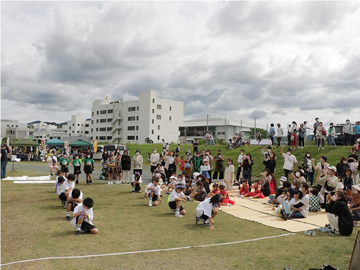 ミズベリングとよがわ「いいばしょ渡船 村祭り2022」に協力! (本学と国土交通省との連携事業)