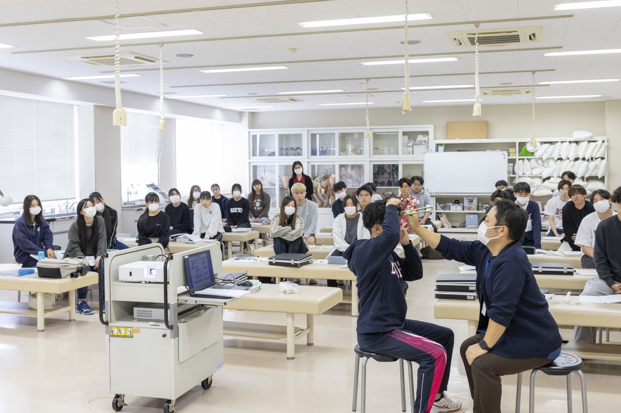 評価から治療まで、リハビリの流れを自分で考える力が育ちます!