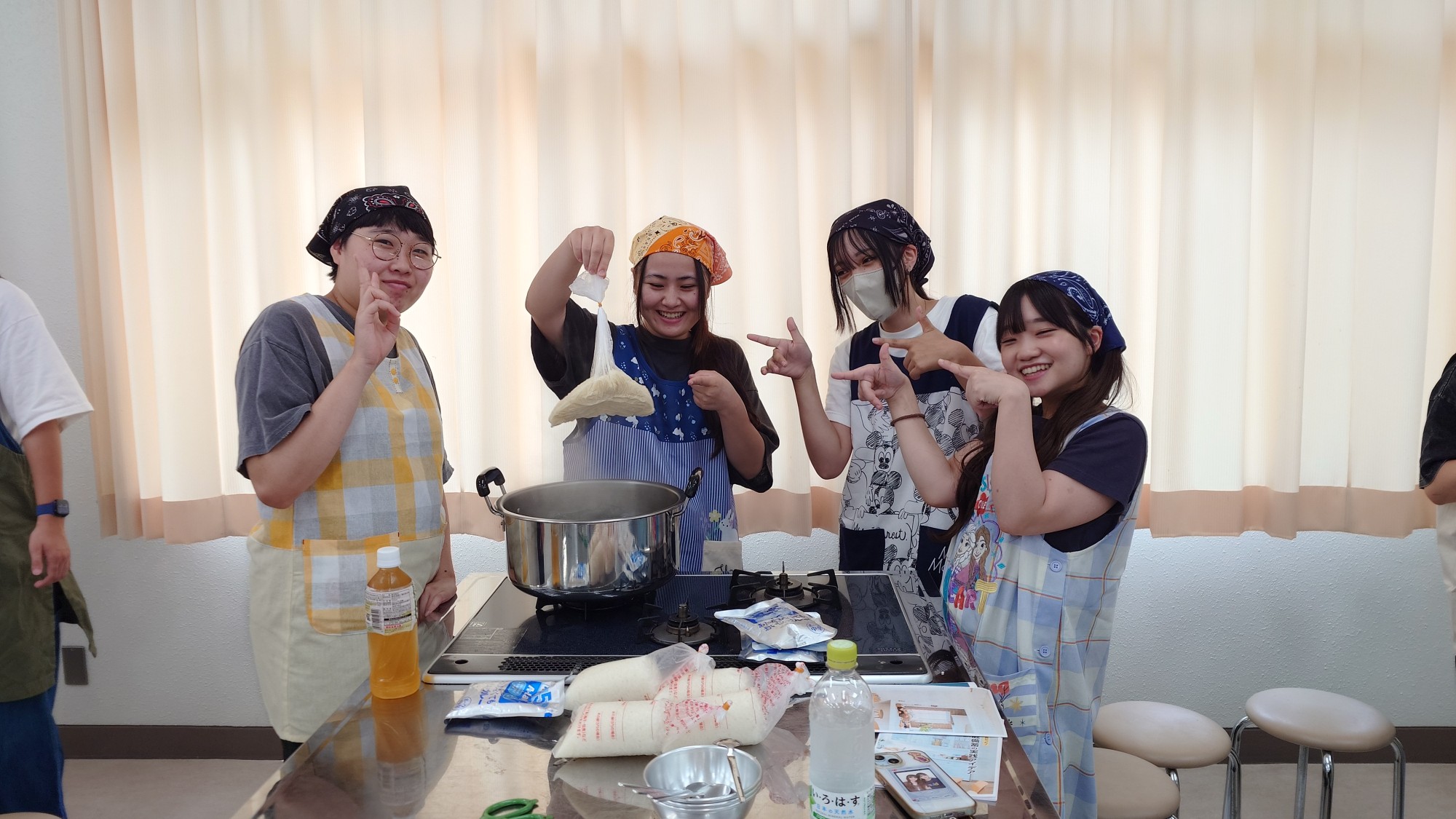 未来の保育士のための防災クッキング