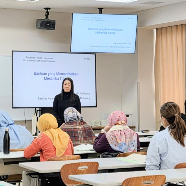 JICAインドネシア「介護人材能力強化プロジェクト」研修を実施しました。