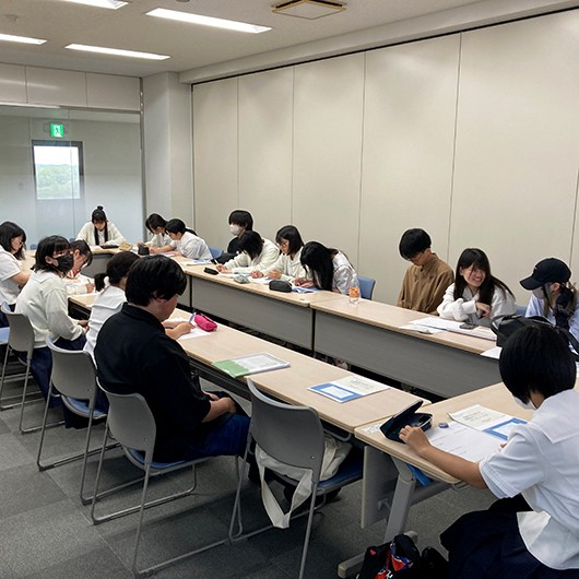 藤ノ花女子高等学校との連携がスタートしました（城下町景観復原プロジェクト）