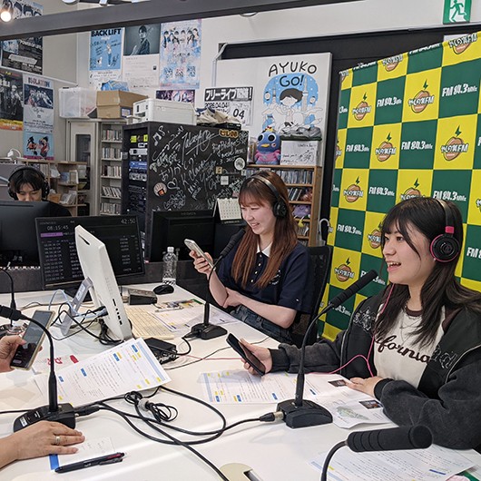 新メンバーによるラジオ番組制作・運営を開始しました！（三輪・山口プロジェクト）