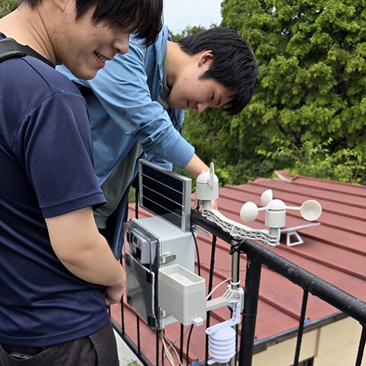 「やまの駅日乃出屋」さんとの連携スタート＆気象観測機器を設置しました！（SOZO山岳研究プロジェクト）