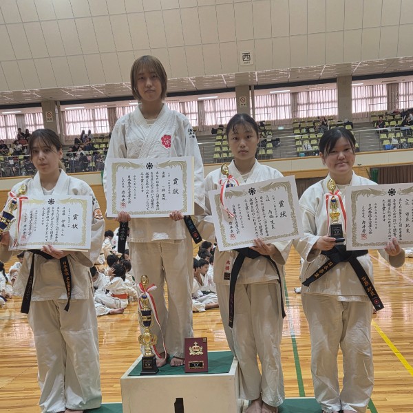 日本拳法名古屋大会　一般・大学女子の部3位に入賞しました（キャリアプランニング科）