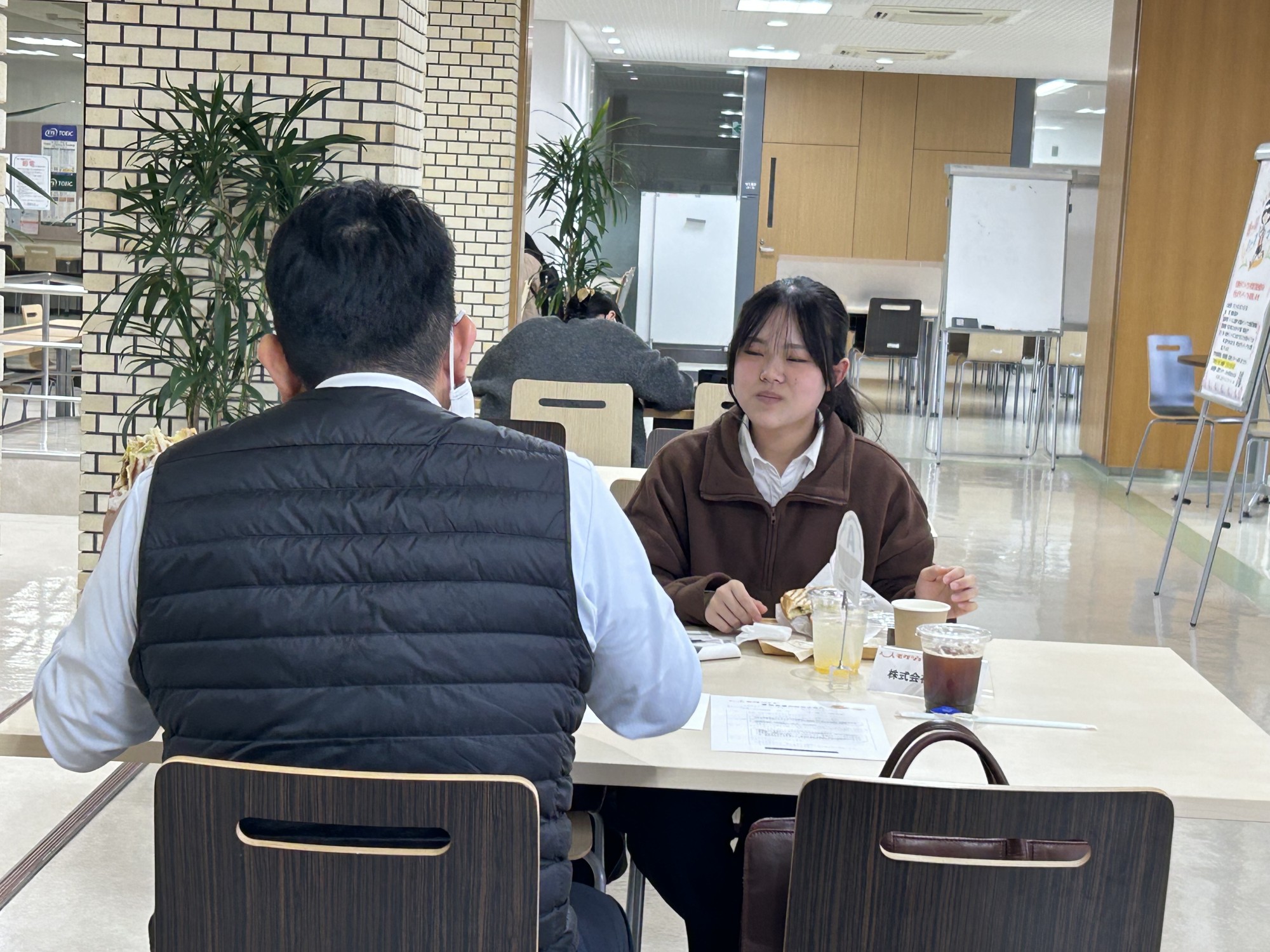 もぐジョブに参加しました(キャリアプランニング科)