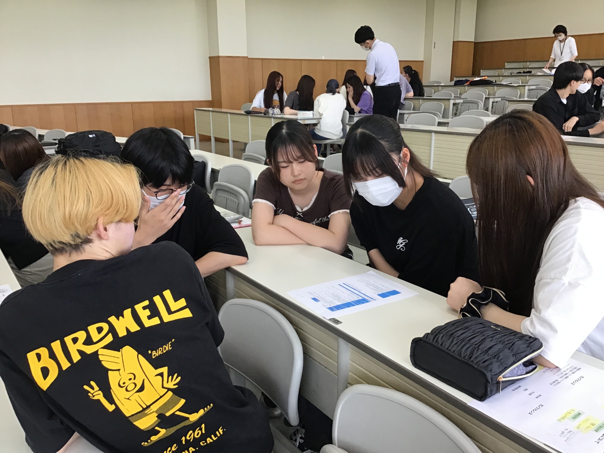 看護学科1年生によるキャリアデザイン発表会