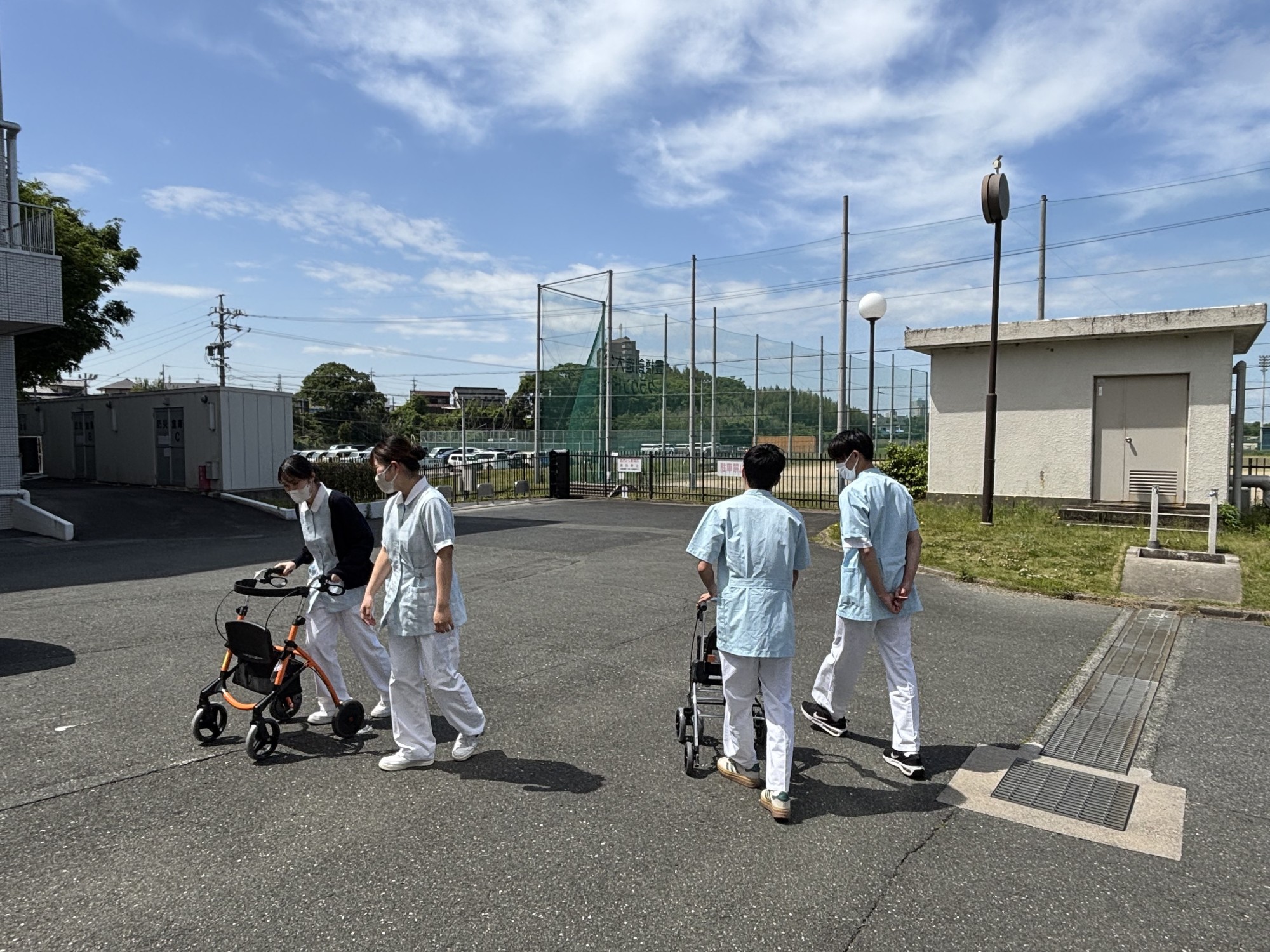 在宅看護学演習Ⅱ 福祉用具体験