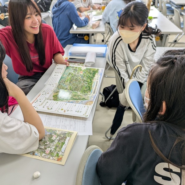 豊橋の景観マップさがし絵ボード